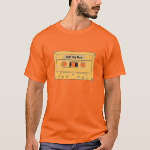 Retro Mix Tape. Personalised T-Shirt