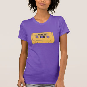 Retro Mix Tape. Personalised T-Shirt