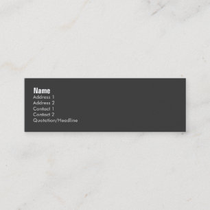 Retro-Mod Abstract Profile Card