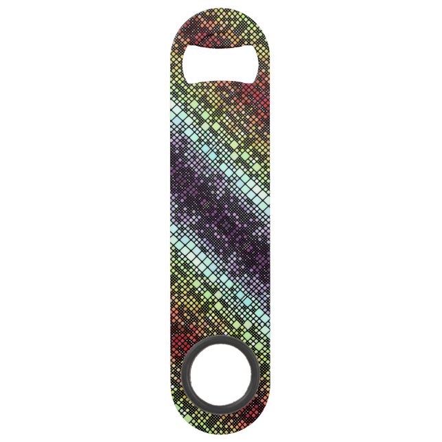 Retro Mod Geometric Groovy Funky Neurogender Pride (Front)