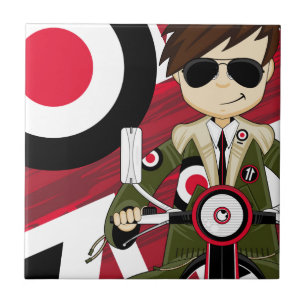 Retro Mod on Scooter Tile