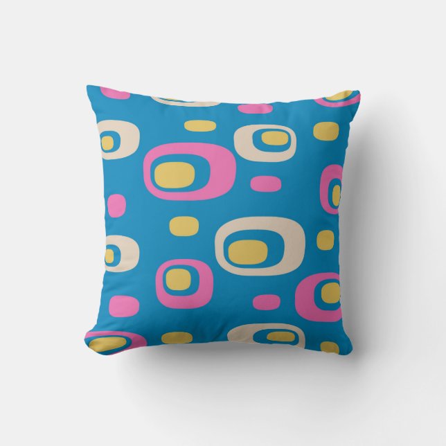 Retro Mod Pattern Cushion (Front)