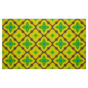 Retro mod pattern  fabric