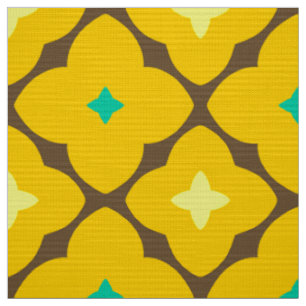 Retro mod pattern fabric