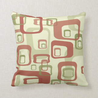 Retro Mod Rectangles Cushion