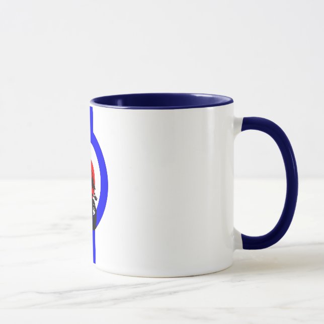 Retro Mod rider Mug (Right)