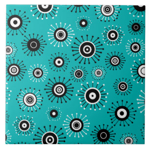 Retro Mod Starburst Tile