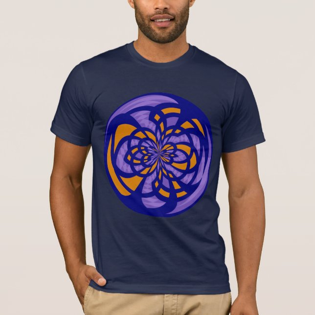 Retro modern abstract art 3 T-Shirt (Front)