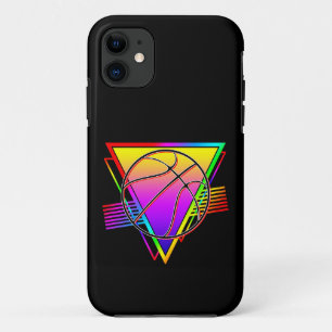 Retro Modern Basketball Ball iPhone 11 Case