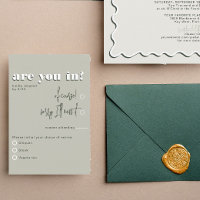 Retro Modern Bold Green Meal