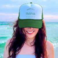 Retro Modern Green Bachelorette