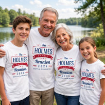 Retro Modern Matching Family 4th of July