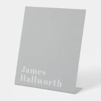 Retro Modern Minimalistic Name (or other text)
