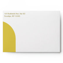 Retro Modern Monogram White and Green