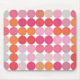 Retro modern mouse mat