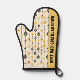 Retro Modern Oven Mitt