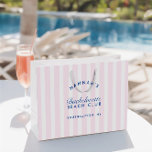 Retro Modern Pink & Navy Bachelorette Large Gift Bag<br><div class="desc">Perfect for presenting your thoughtful gifts, this bag adds a nostalgic touch to the celebration. Its spacious design ensures there's room for all your surprises. Share the joy of a bygone era in a casual yet stylish way with the Vintage Blue Bachelorette Large Gift Bag, adding a special touch to...</div>