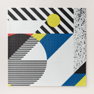 Retro Modern Style Background Design Jigsaw Puzzle