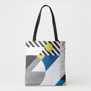 Retro Modern Style Background Design Tote Bag
