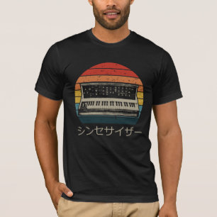 Retro Modular Synthesizer Music Producer Analogue T-Shirt
