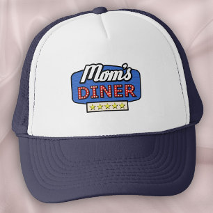 Retro Moms Diner 1950s Americana Trucker Hat