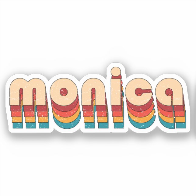 Retro Monica Name (Front)