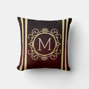 Retro Monogram Cushion