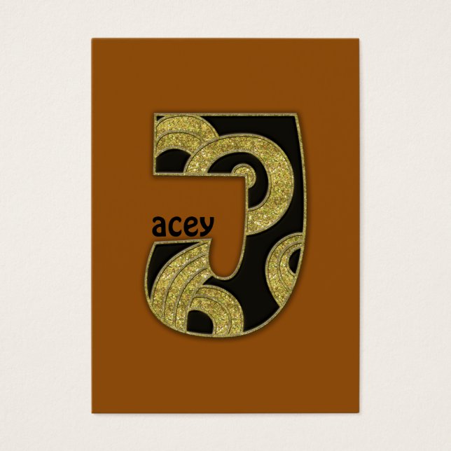 retro monogram - J (Front)