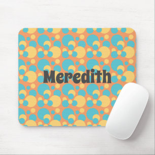 Retro Monogram Mouse Mat