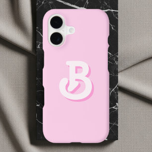 Retro Monogram Pink