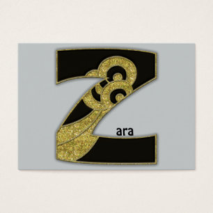 retro monogram - Z