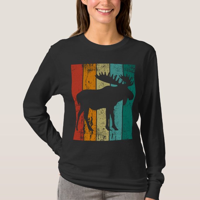 Retro Moose T-Shirt (Front)