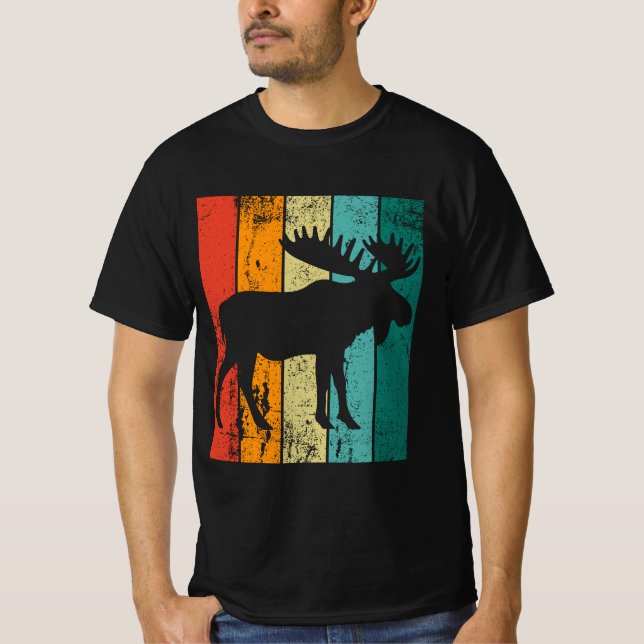 Retro Moose T-Shirt (Front)