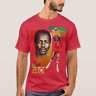 Retro Moses Malone Basketball d T-Shirt