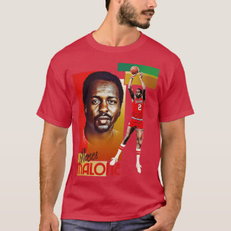 Retro Moses Malone Basketball d T-Shirt