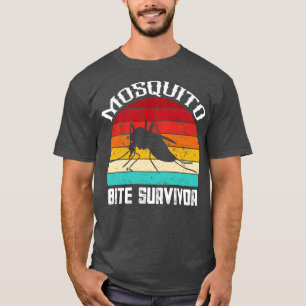 Retro Mosquito Bite Survivor T-Shirt
