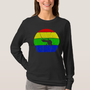 Retro Mosquito Vintage Mosquito Silhouette Animal T-Shirt