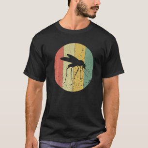Retro Mosquito Vintage Mosquito Spirit Animal  70s T-Shirt