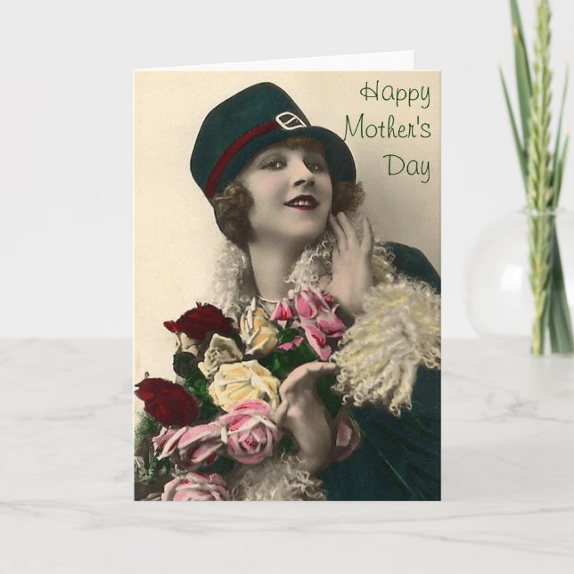 Retro Mother's Day Card (Front)