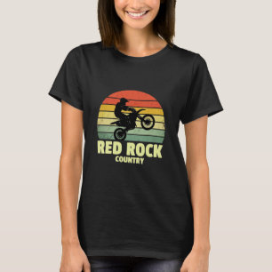 Retro Motocross Adventure - Red Rock Country T-Shirt
