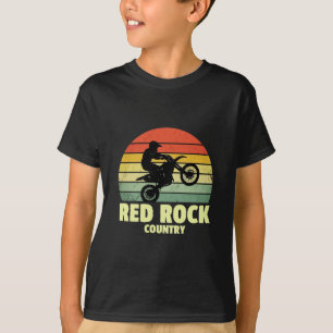 Retro Motocross Adventure - Red Rock Country T-Shirt
