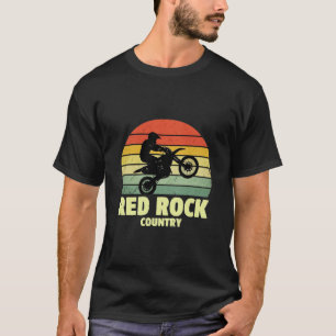 Retro Motocross Adventure - Red Rock Country  T-Shirt