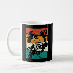 Retro Motocross Freestyle Coffee Mug