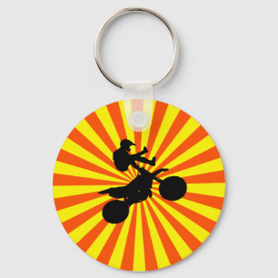RETRO MOTOCROSS KEY RING