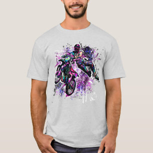 Retro Motocross T-Shirt - MX Motocross Shirt