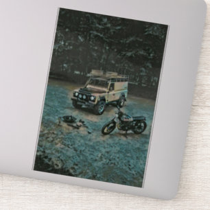 Retro motorcycle gift