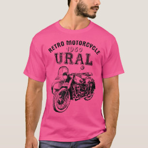 Retro Motorcycle Ural - Vintage Sidecar Motorbik T-Shirt