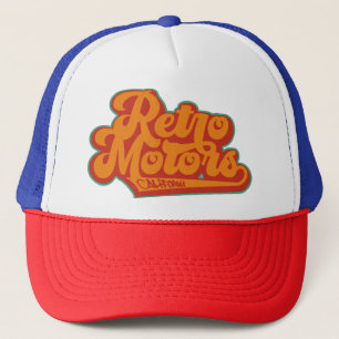 Retro Motors California classic custom car Trucker Hat