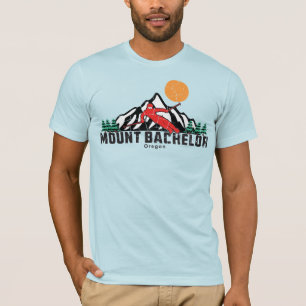 Retro Mount Bachelor Ski T-Shirt
