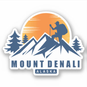 Retro Mount Denali Hike T-Shirt